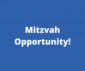Mitzvah Opportunity